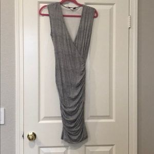 Short sleeve dot dress